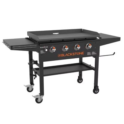 Blackstone Portable Outdoor Gas Griddle 4 Burner Propane Flat Top Grill, BBQ Cooking Station for Camping and Backyard, 36 Inch Cooking Surface, Black | Target