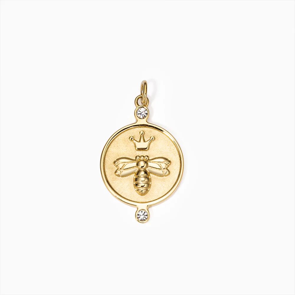Hive Coin Necklace Pendant | Victoria Emerson