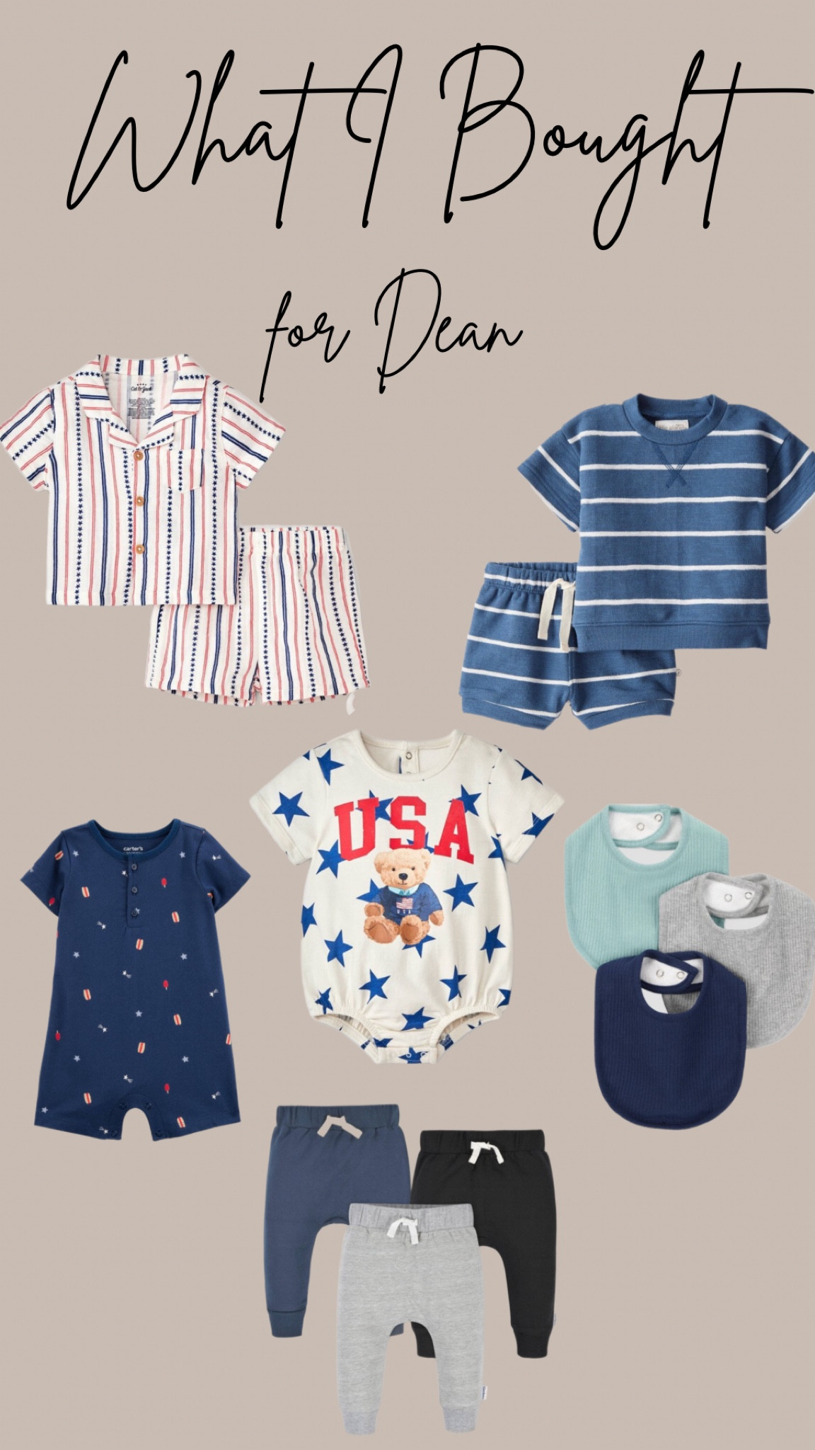Things I’ve bought Dean lately at Target! Lots on sale! I’ve got 🇺🇸 the 4th on my mind! 🎯 ❤️🤍💙

#LTKSeasonal #LTKBaby #LTKSaleAlert