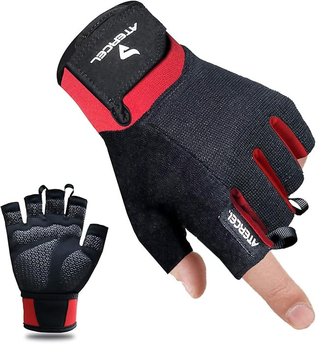 ATERCEL Workout Gloves for Men and Women, Exercise Gloves for Weight Lifting, Cycling, Gym, Train... | Amazon (US)