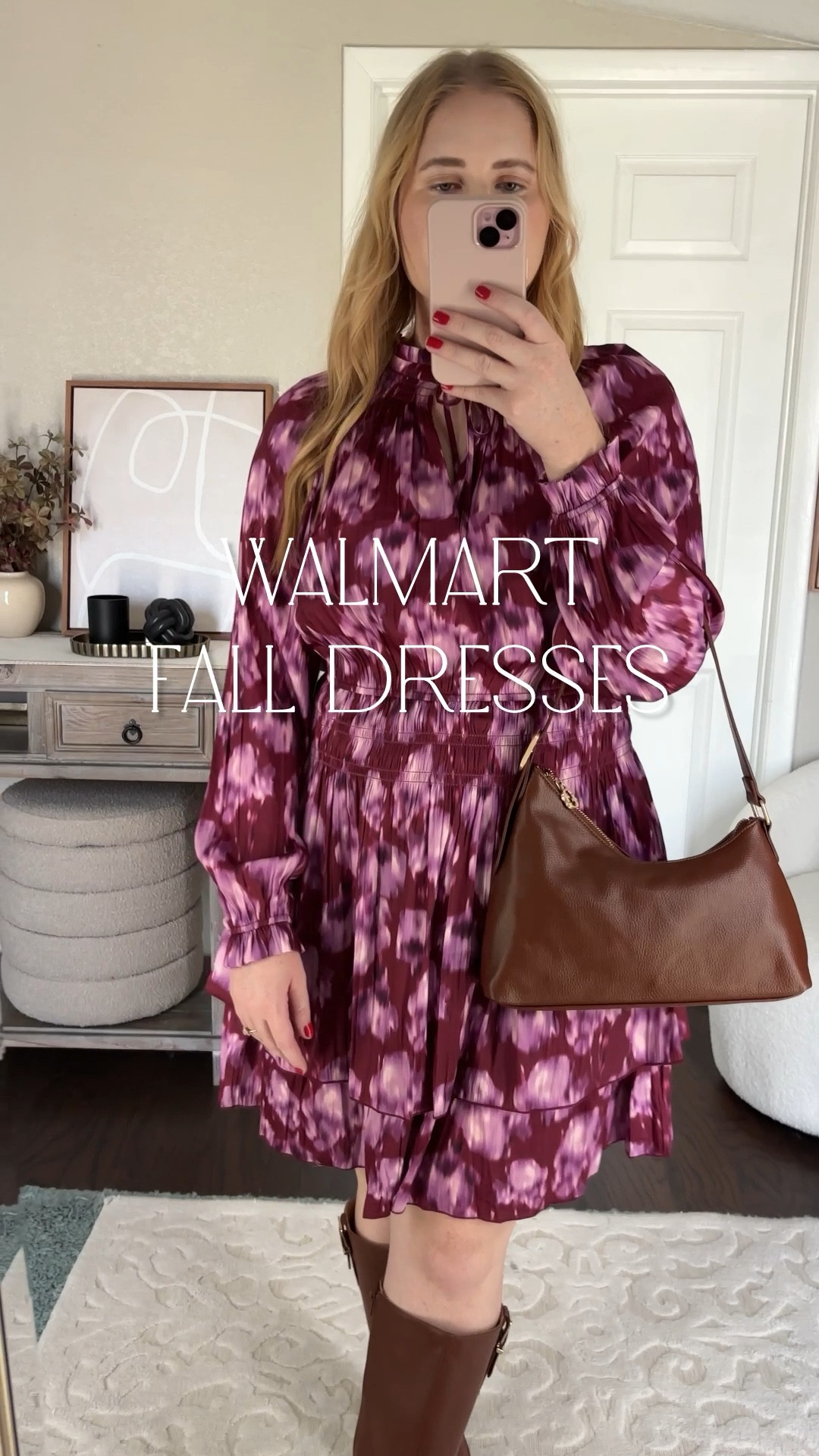Walmart Fall Dresses, Walmart fashion 

#LTKVideo #LTKMidsize #LTKFindsUnder50