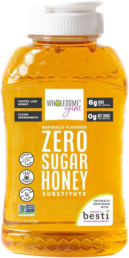 Wholesome Yum Zero Sugar Honey Substitute (Keto Honey) - Natural Sugar Free Honey Alternative Wit... | Amazon (US)