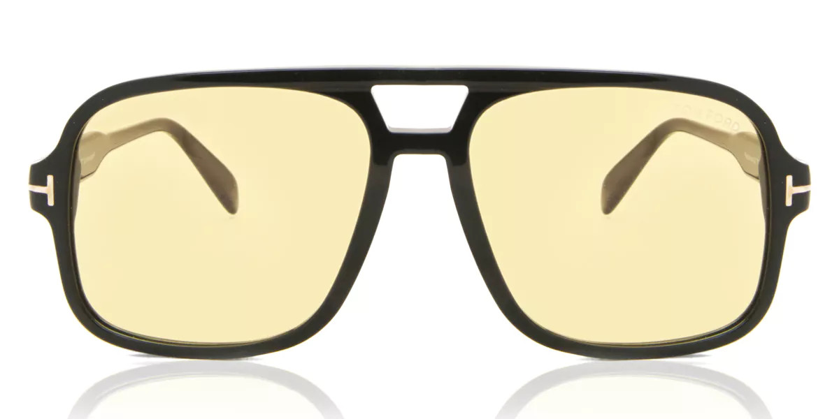 Tom Ford FT0884 FALCONER-02 01E Men's Sunglasses Black Size 60 | SmartBuyGlasses Global