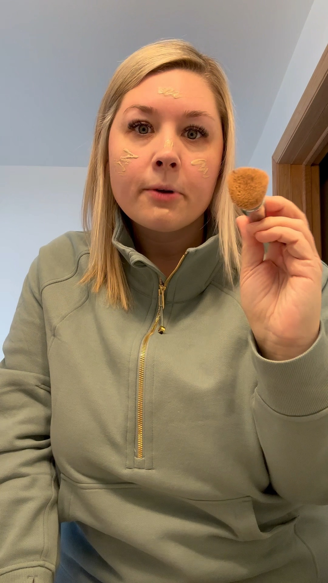 This is the skin tint of my dreams! I have dry skin and this gel formula has nice coverage but isn’t drying. I’m in shade 5. 

Linked my sweatshirt also  

#LTKFindsUnder50 #LTKBeauty