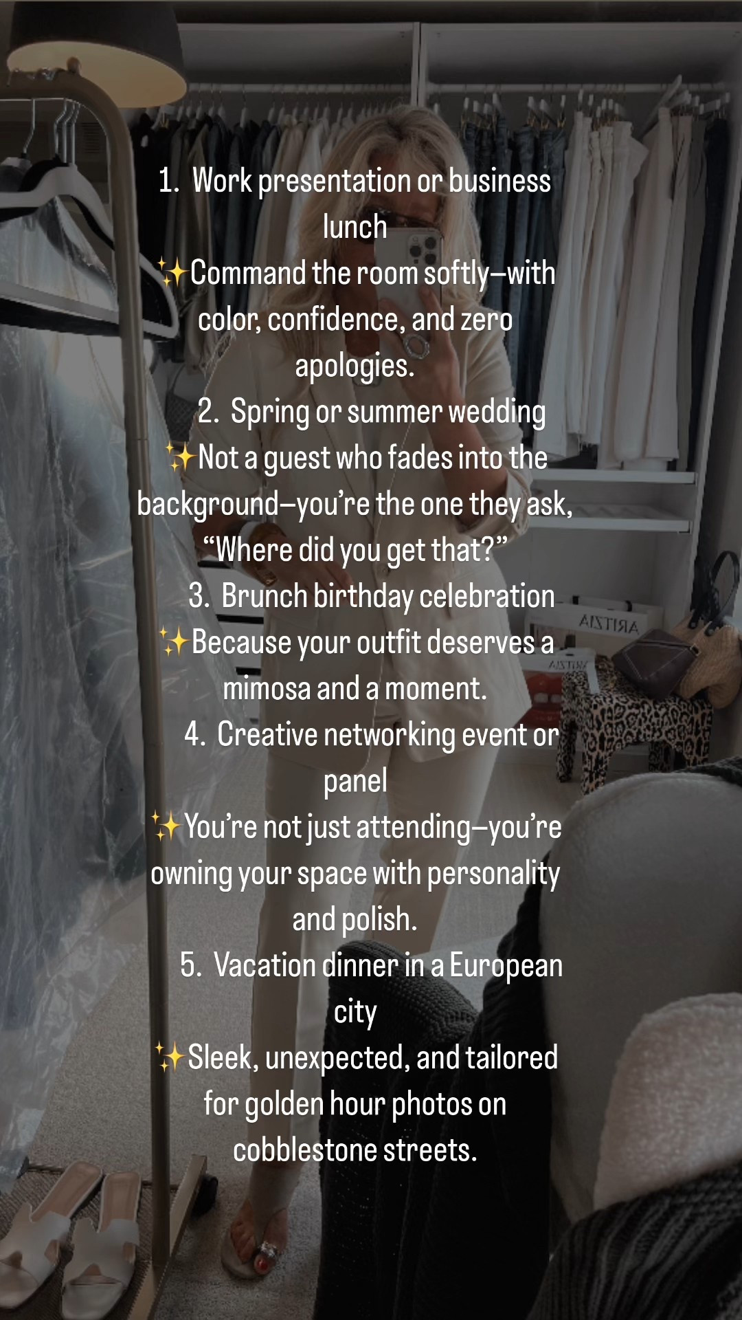  ✨Tap the bell and ❤️ for over 40 fashion, midlife style, midsize fashion and luxury looks for less. 

⬇️Sizing information:
Size 12 pants, size up
Blazer large runs tts
Medium top 

 1.	Work presentation or business lunch
✨Command the room softly—with color, confidence, and zero apologies.
	2.	Spring or summer wedding
✨Not a guest who fades into the background—you’re the one they ask, “Where did you get that?”
	3.	Brunch birthday celebration
✨Because your outfit deserves a mimosa and a moment.
	4.	Creative networking event or panel
✨You’re not just attending—you’re owning your space with personality and polish.
	5.	Vacation dinner in a European city
✨Sleek, unexpected, and tailored for golden hour photos on cobblestone streets.


👑"Helping you look good, feel good!" - Lindsey Denver



#LTKWedding #LTKOver40 #LTKMidsize