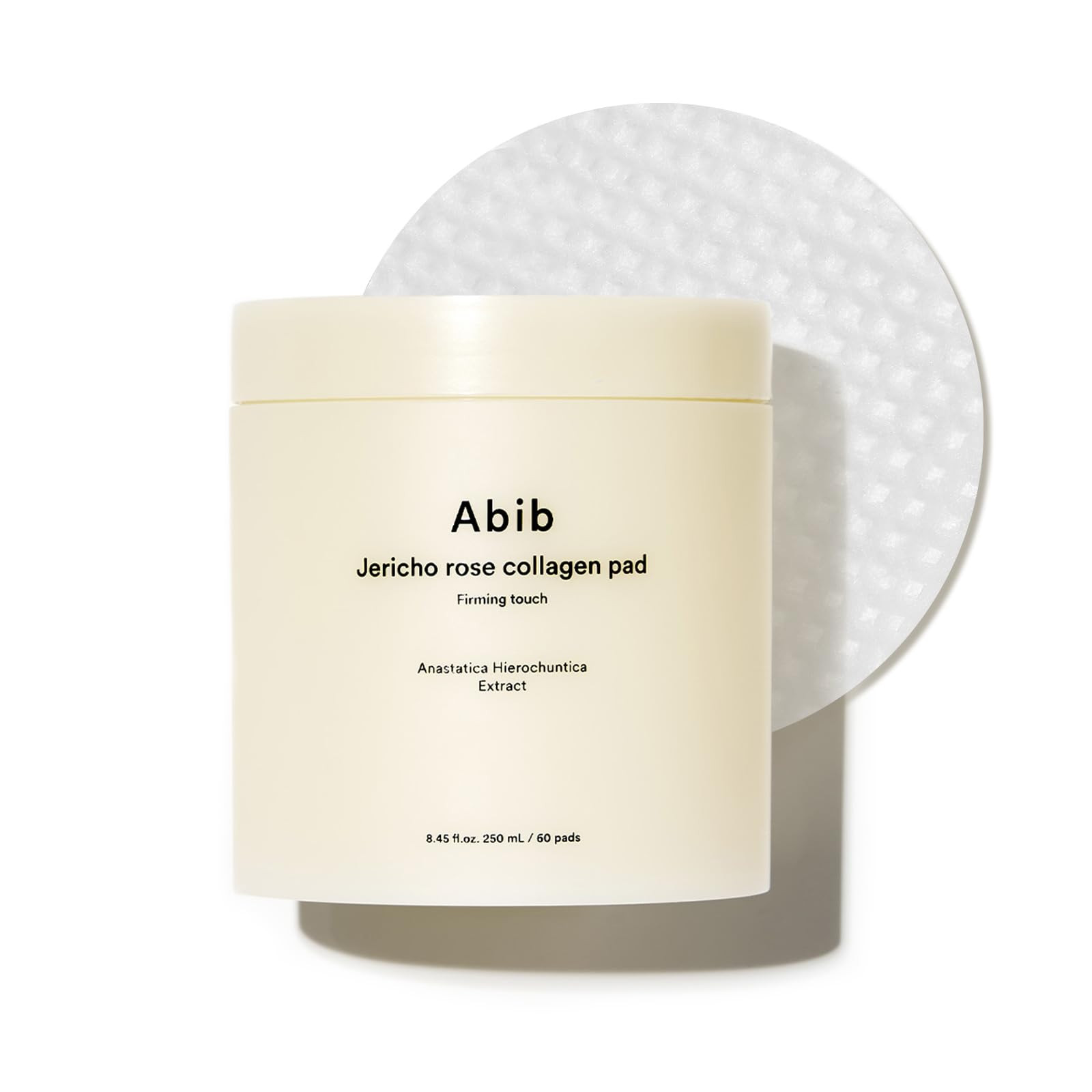 Abib Jericho Rose Collagen Pad Firming Touch 60pads 8.45 fl.oz. | Korean Anti-Aging Toner Pads for Face with Niacinamide, Collagen, Peptides, Cleansing, Disposable, Exfoliant, Skin Care | Amazon (US)