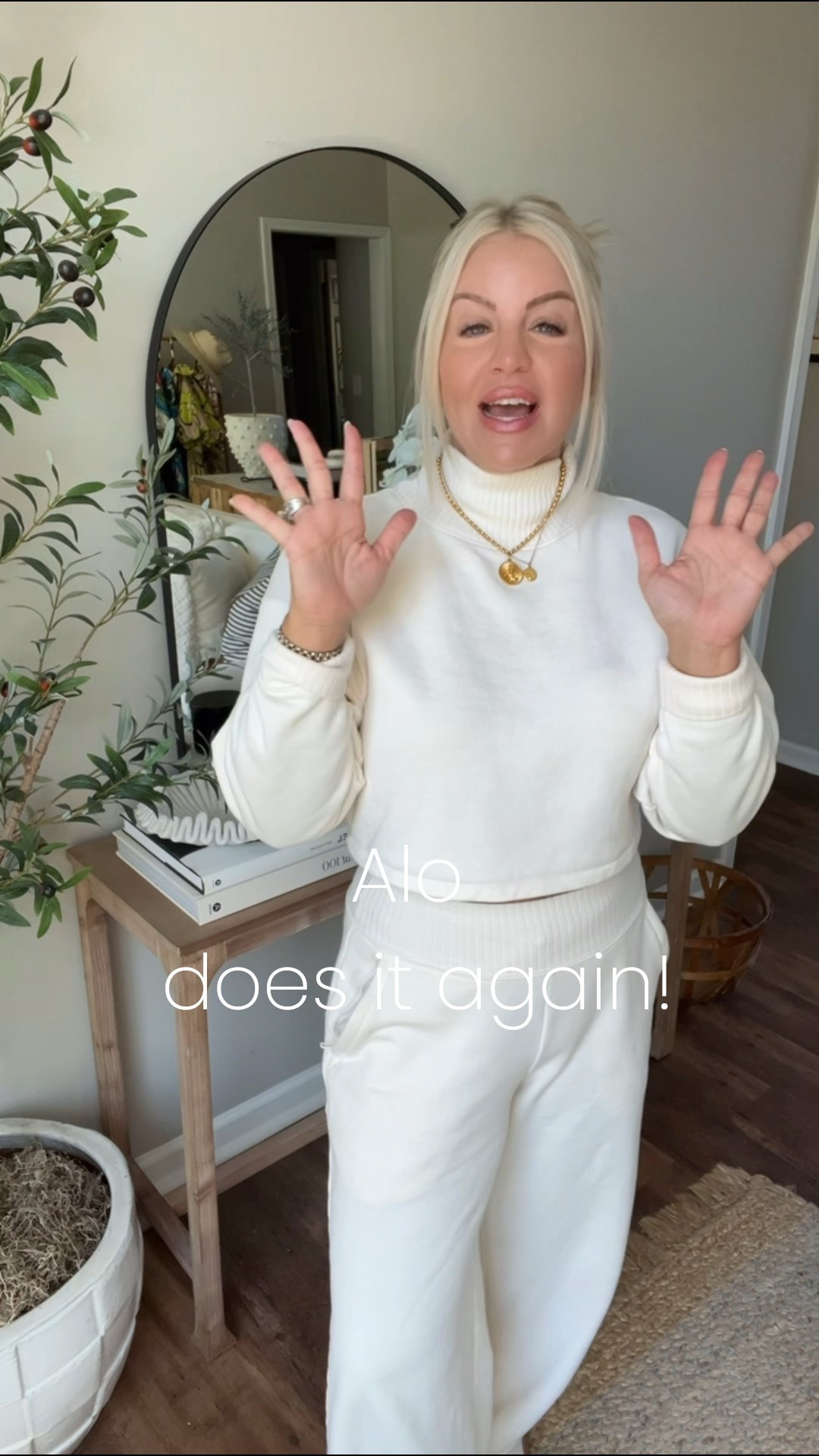 Living in these outfits from Alo. High waist with a wide leg paired with a cropped top is super flattering. Dress up or down but these athleisure pant suits are everything. All the rage this fall. I’ve been living in this set. 🤎

#LTKOver40 #LTKActive #LTKStyleTip