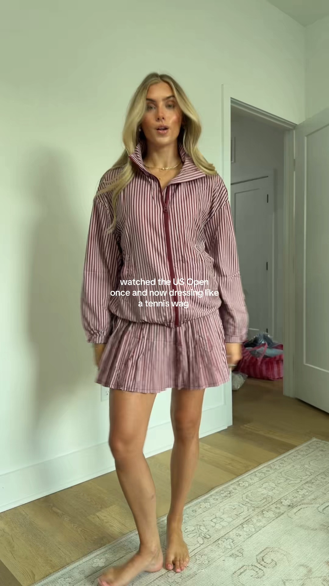 watched the US Open once and now I’m dressing like tennis WAG 😉 the cutest striped matching skirt set from Amazon how good 

#founditonamazon #amazonfashion #amazonfashionfinds #amazonskirtset #amazonmatchingsets @Amazon Fashion