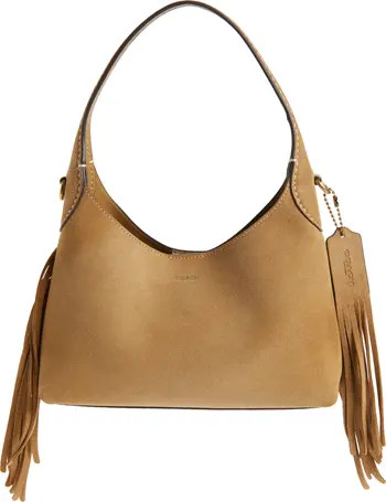 Brooklyn 23 Fringe Suede Shoulder Bag | Nordstrom