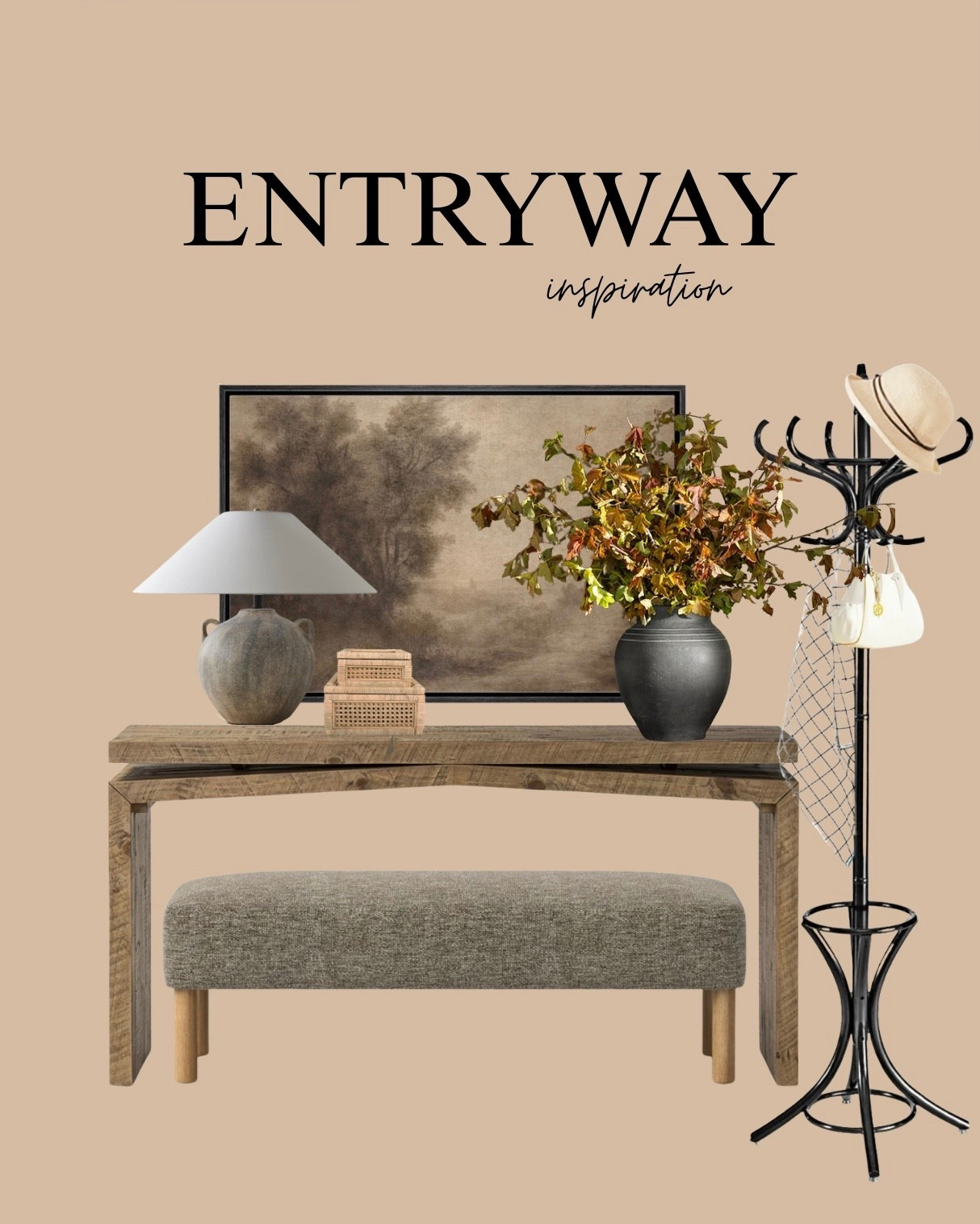 Entryway Inspiration! This stunning wood console is still on SALE! 😍

#LTKU #LTKSaleAlert #LTKHome