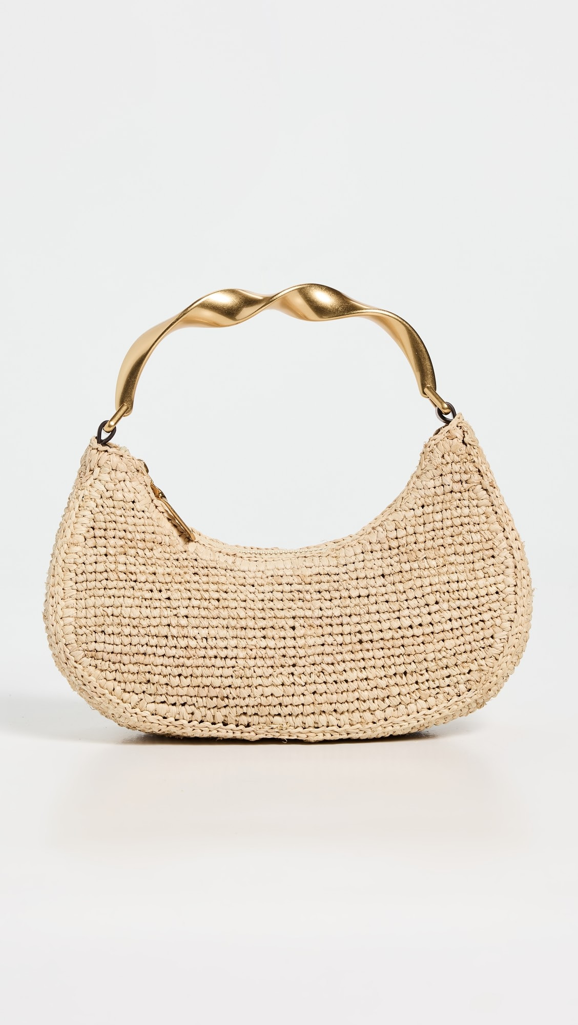 SIMKHAI Nixi Twist Handle Raffia Hobo Bag | Shopbop | Shopbop