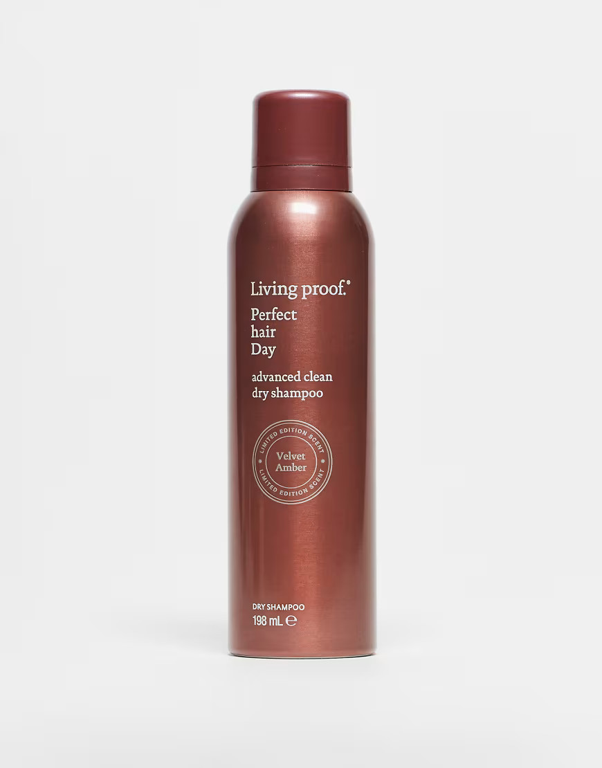 Living Proof (PhD) Perfect hair Day Advanced Clean Dry Shampoo 198ml - Velvet Amber-No colour | ASOS (Global)