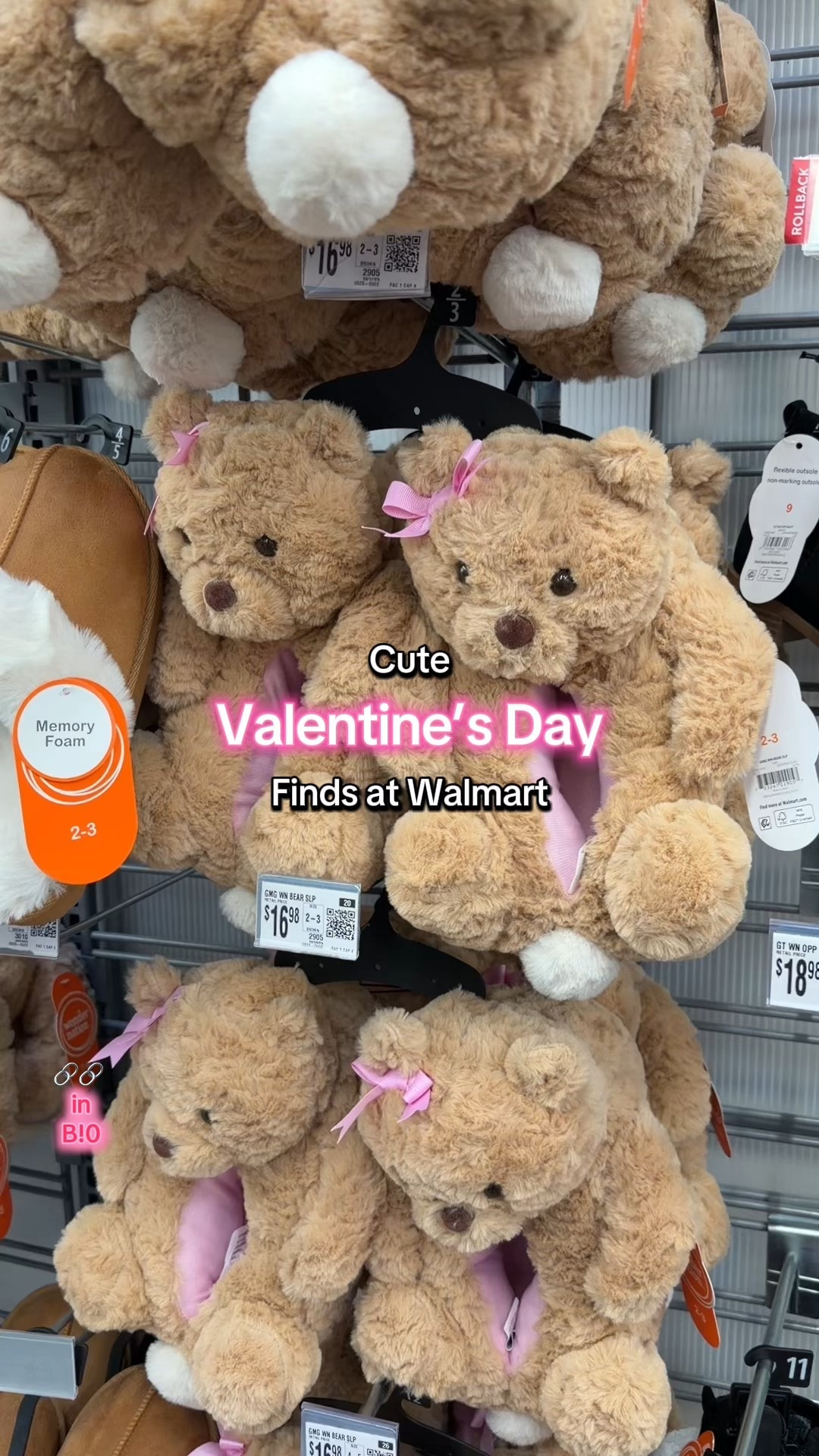 Here are a few Valentines Day items I found this week at Walmart.  I linked a few other items not pictured, too. #walmart #valentinesday #bows #hearts #valentines #seasonalfinds #walmartfinds 

#LTKgrwm #LTKootd #LTKSeasonal