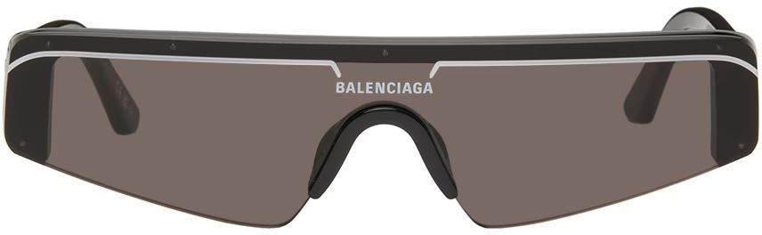 Balenciaga - Black Ski Sunglasses | SSENSE