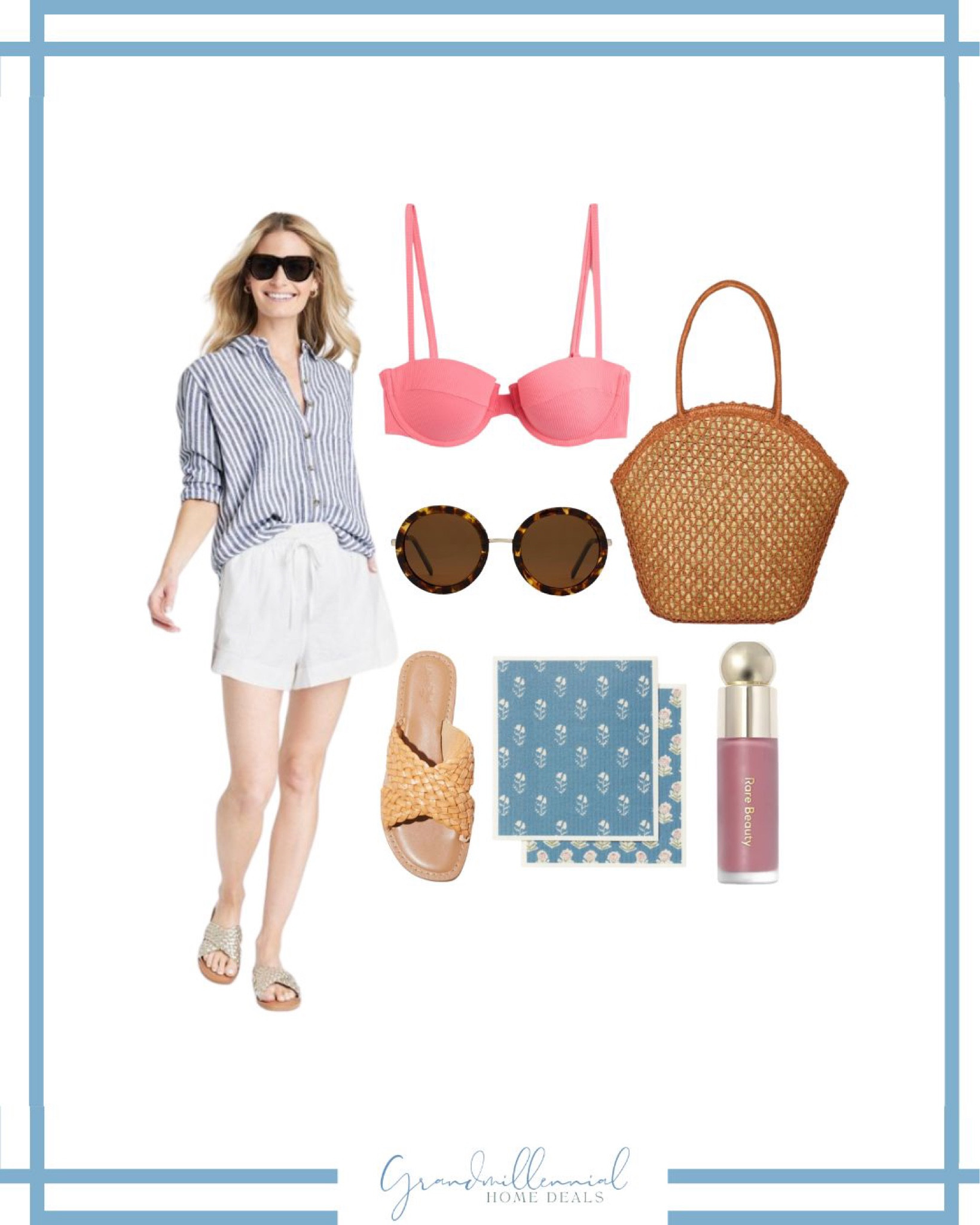 Spring break looks, Target style, preppy casual, Grandmillennial 

#LTKsalealert #LTKunder100 #LTKswim