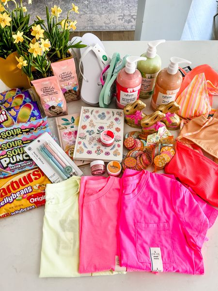 Started prepping the Easter basket stuffers for our teenage daughters! 

Love picking up the cutest Spring finds at Target and Ulta to fill our daughter’s Easter baskets with!

Easter Basket stuffer, Easter basket gifts, teen girl Easter gifts. Tween girl Easter basket fillers, candy, cropped T-shirt, body wash, journal, pastel pen set, flip-flops, Spring gifts, teen girl bathing suit, teen girl bikini top, lip gloss, Sugar lip scrub, jelly gloss lip gel, Ulta Beauty 3-in-1 wash, triangle bikini, Lindt Easter Gold Bunny.

Target, Ulta gifts.
#easter #easterbasket #teengirl

#LTKstyletip #LTKSeasonal #LTKGiftGuide
