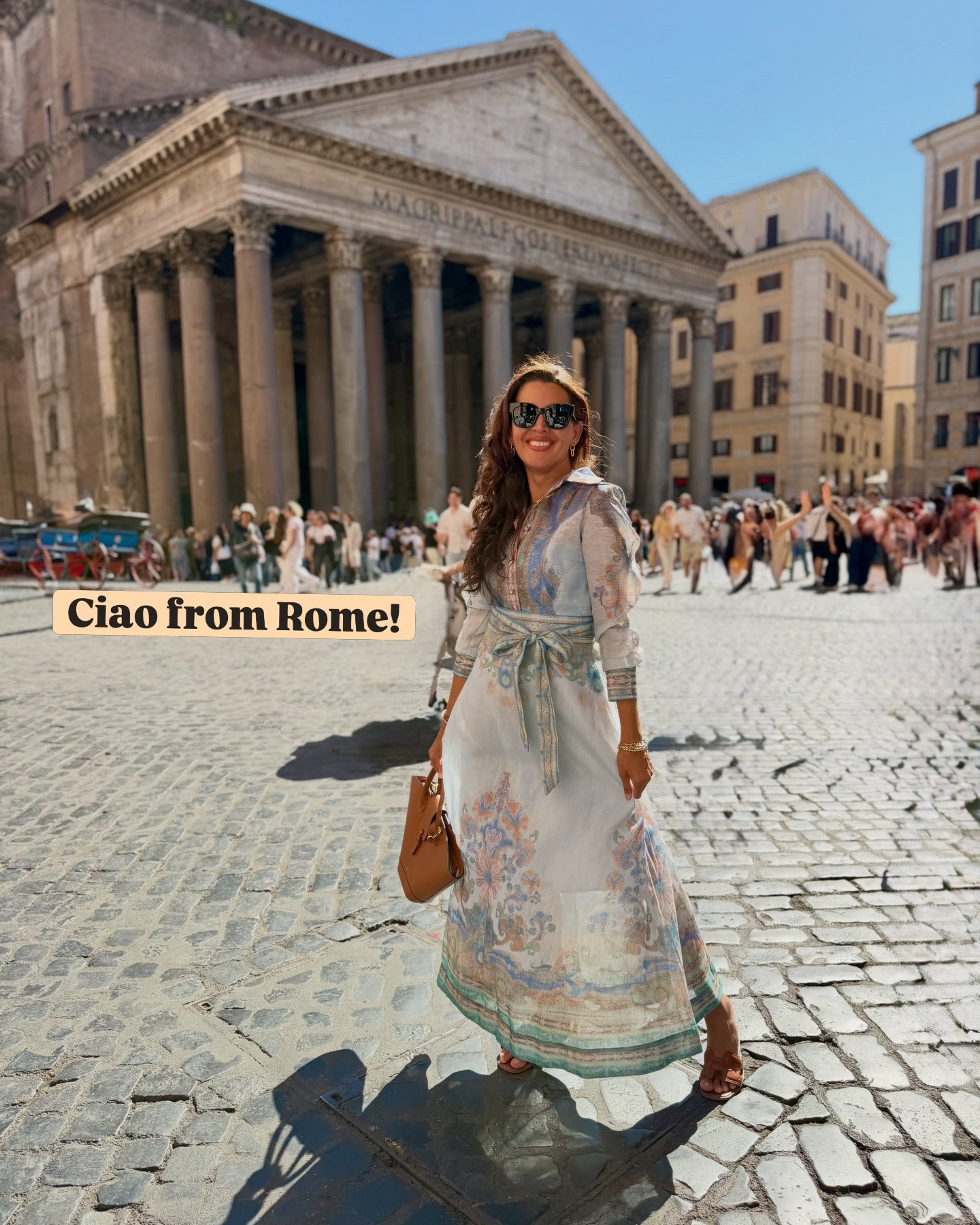 Size S in set! Also available in brown! ☀️Ciao Bella Roma! 12 hours in Rome before going home. Our house is ready!! In love with this skirt set💙🤍. Great to mix and match.

Save this post for vacation outfit inspo!
#traveloutfits #vacationoutfuts casualstyle summerstyle 
#LTKMothersDay 
spring in europe summer styles styletips summerineurope What to wear in Europe, Europe vacation, spring outfits, style tips, vacation outfits, over 40 style, mom style

#LTKstorytime