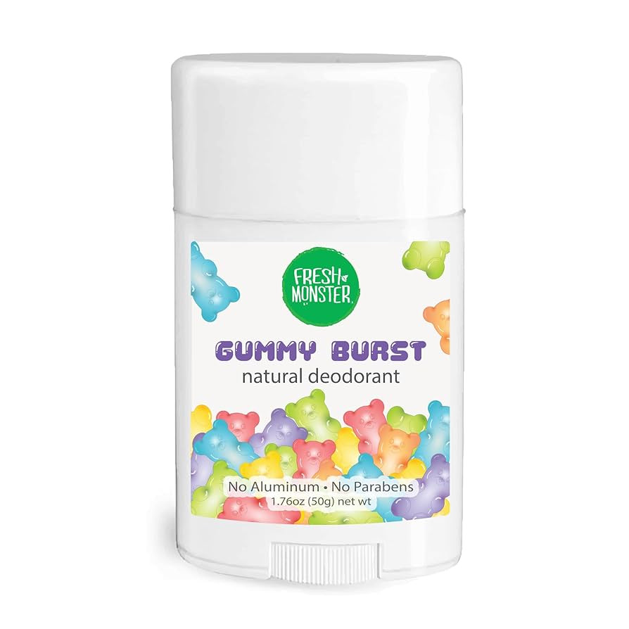Fresh Monster Natural Deodorant for Kids & Teens I Mom's Choice Gold Award Winner | Aluminum-Free... | Amazon (US)