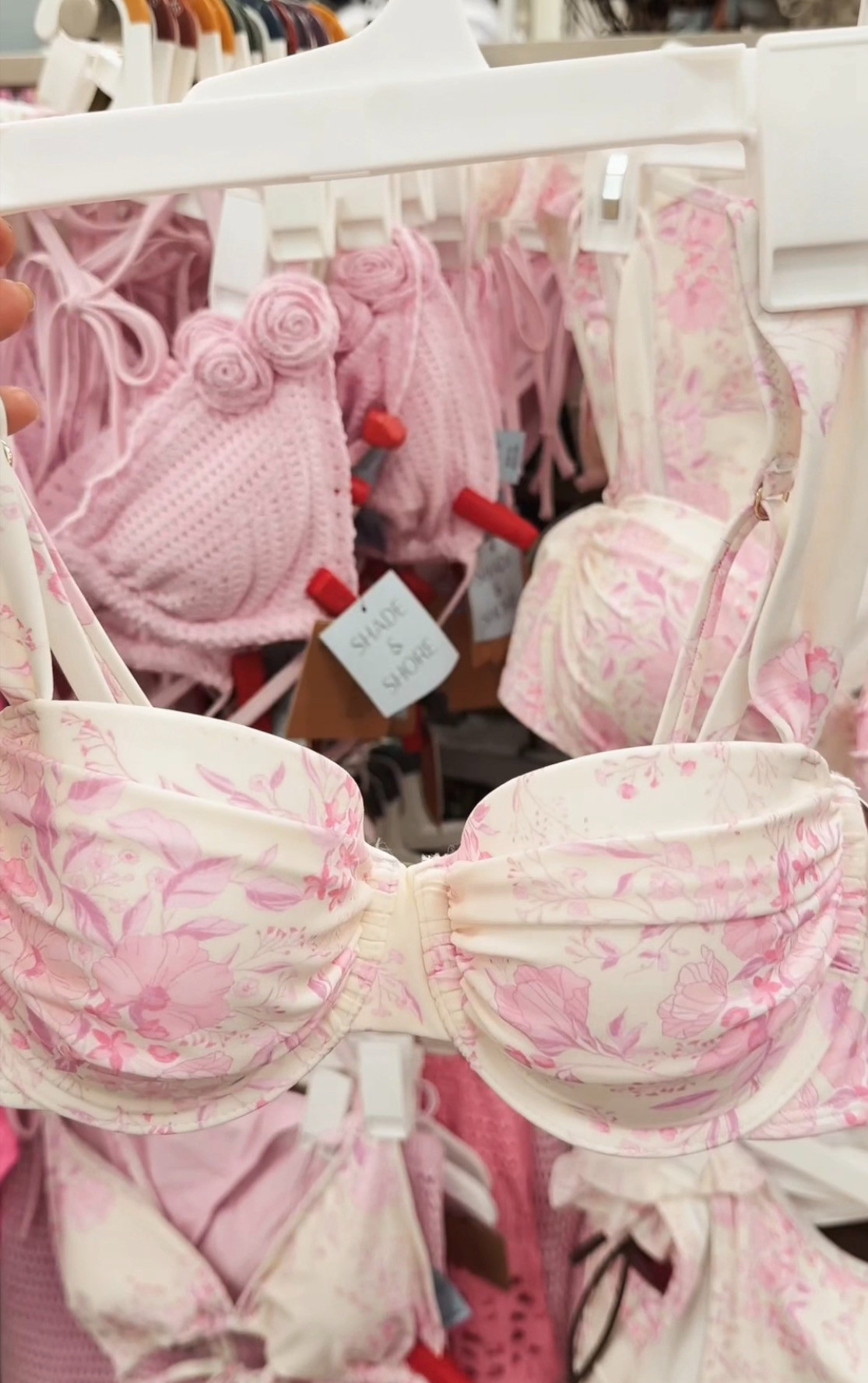 The cutest pink bikinis from Target!!! Loving this Shade and Shore collection 

 #LTKSwim