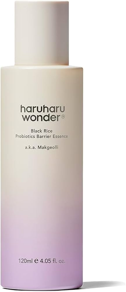 haruharu Wonder Black Rice Probiotics Barrier Essence, Skin Flooding & Layering, Strengthens Skin... | Amazon (US)