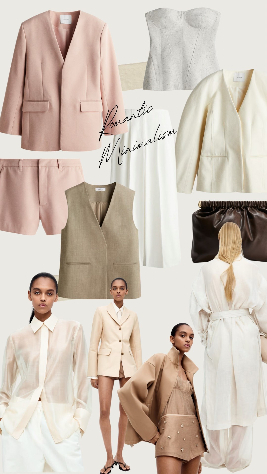 New in H&M ‘Romantic Minimalism’ 🤍