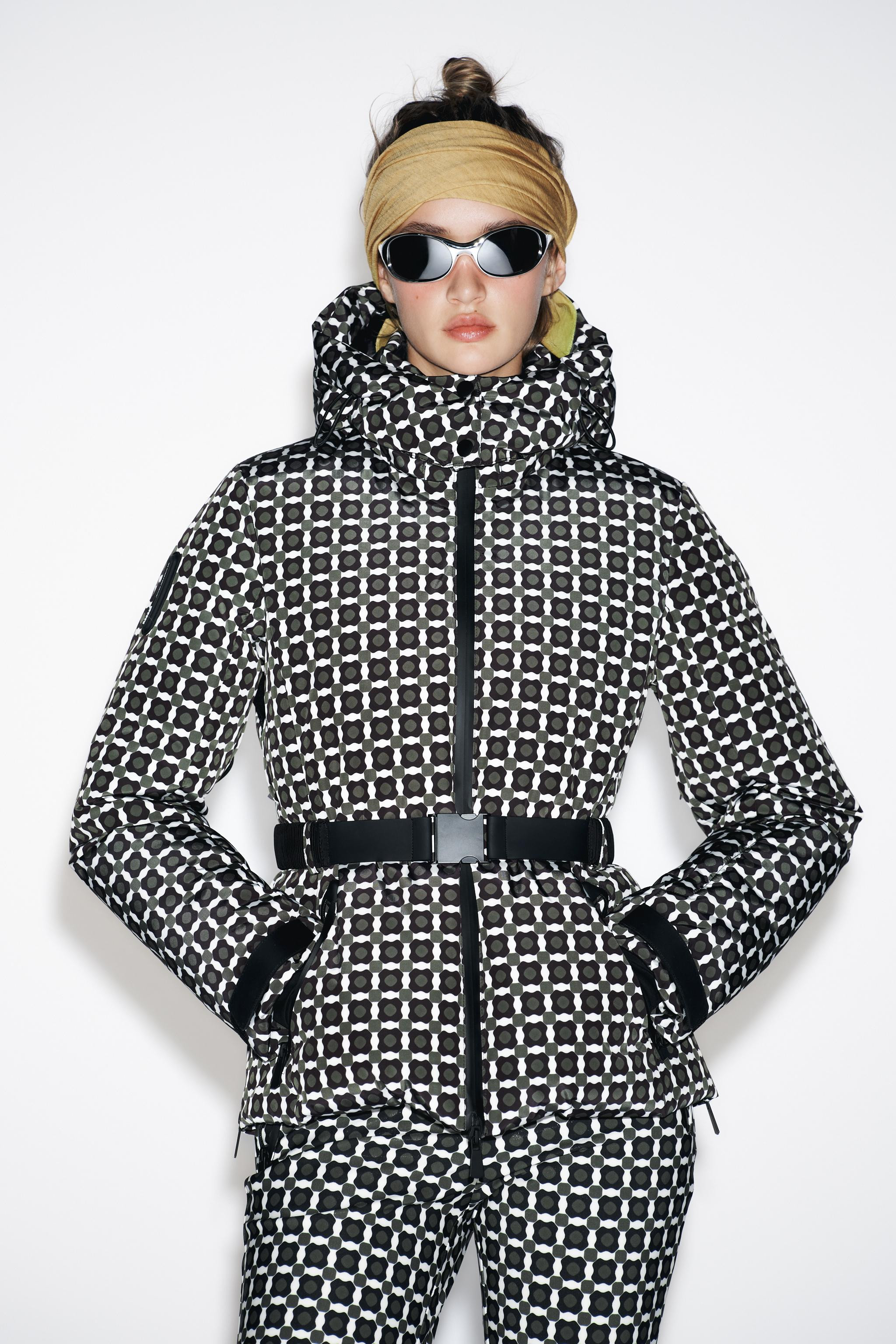 HOODED WATER-RESISTANT WINDPROOF DOWN JACKET RECCO® TECHNOLOGY SKI COLLECTION | Zara UK