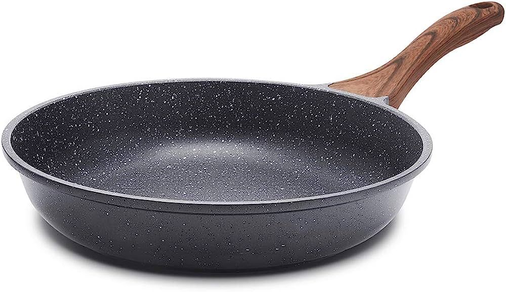 SENSARTE Nonstick Frying Pan Skillet, Swiss Granite Coating Omelette Pan, Healthy Stone Cookware ... | Amazon (US)