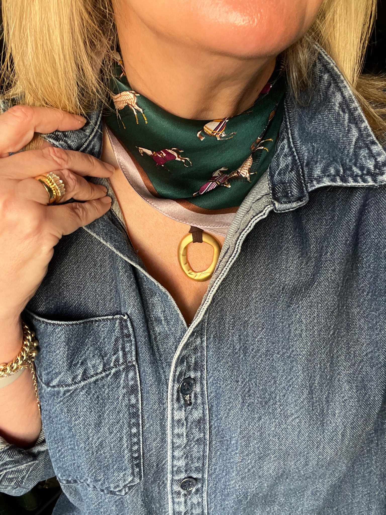 Neck stack! 



#LTKdayinmylife #LTKgrwm #LTKOver40