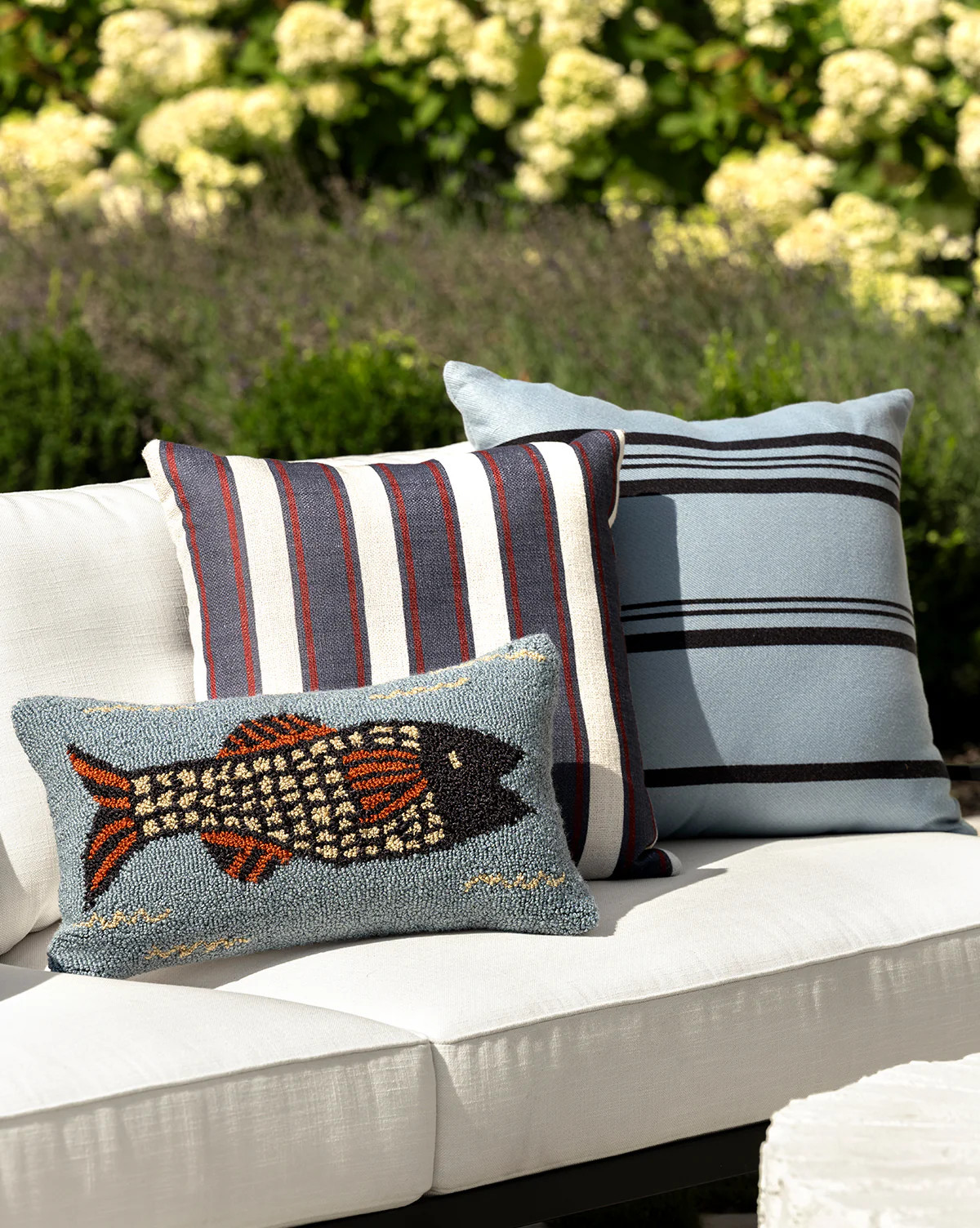 Barnett Striped Indoor/Outdoor Pillow | McGee & Co. (US)