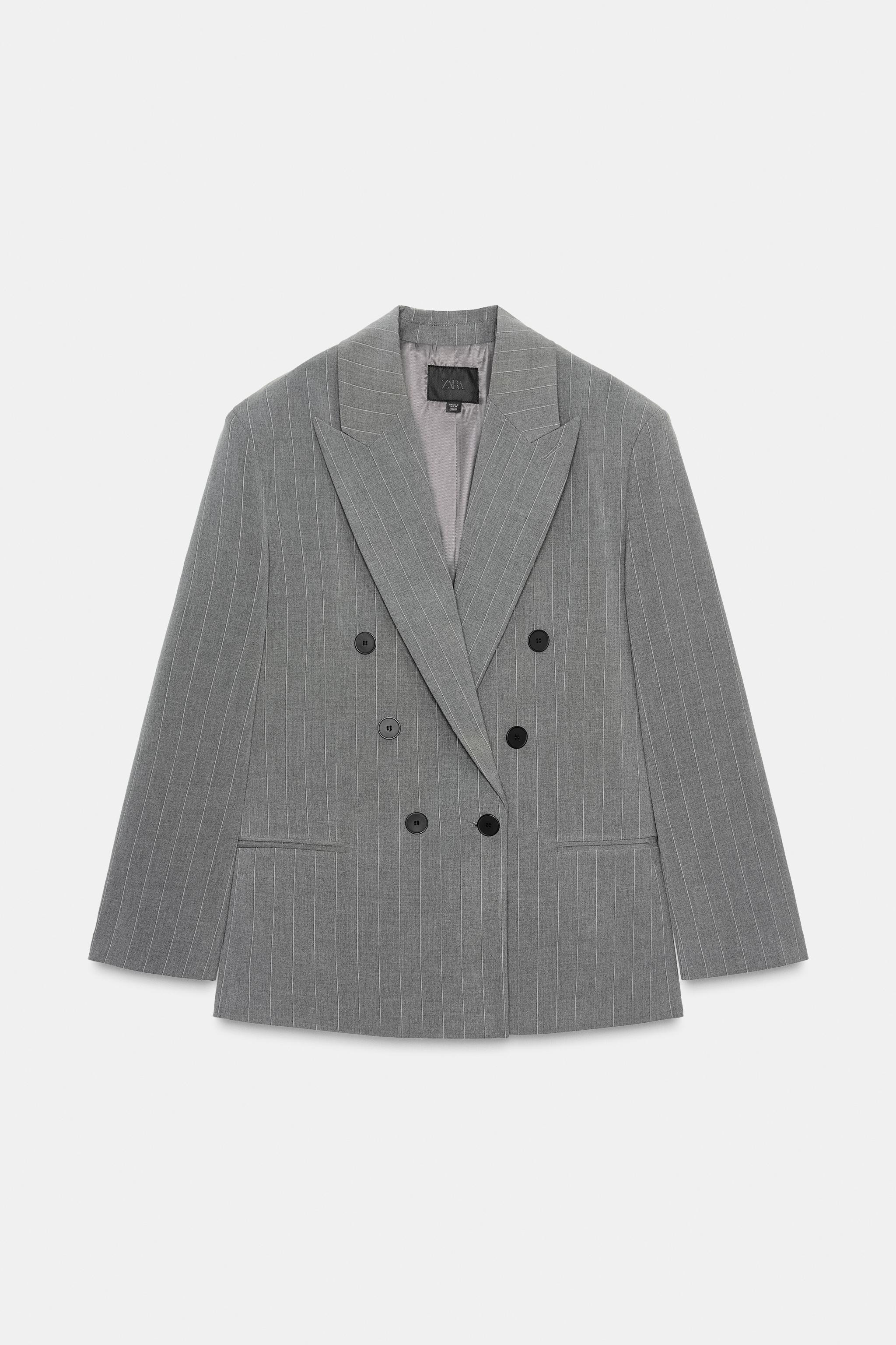 OVERSIZE PINSTRIPE BLAZER | Zara US