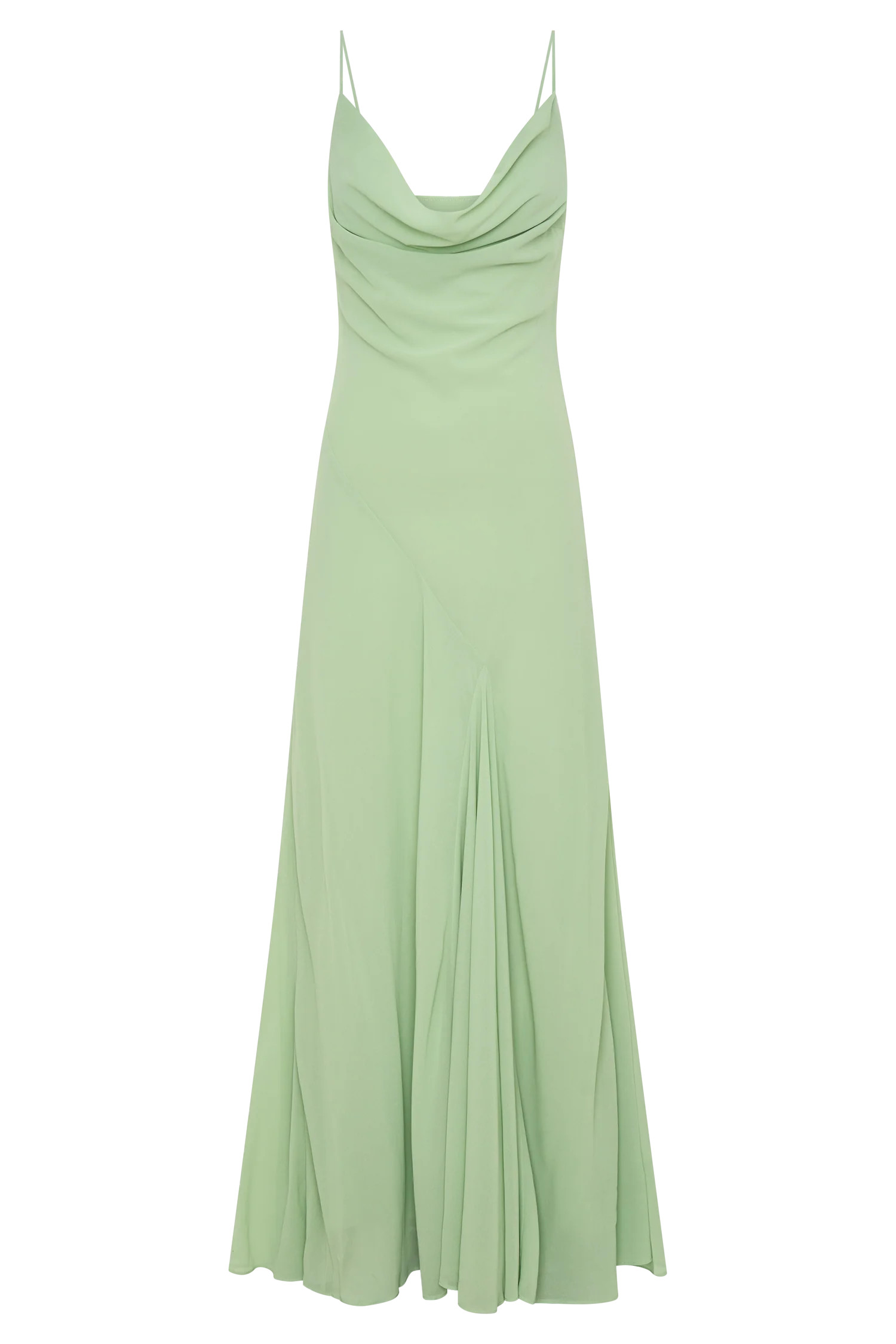 Aurelia Chiffon Maxi Dress - Sage | MESHKI US
