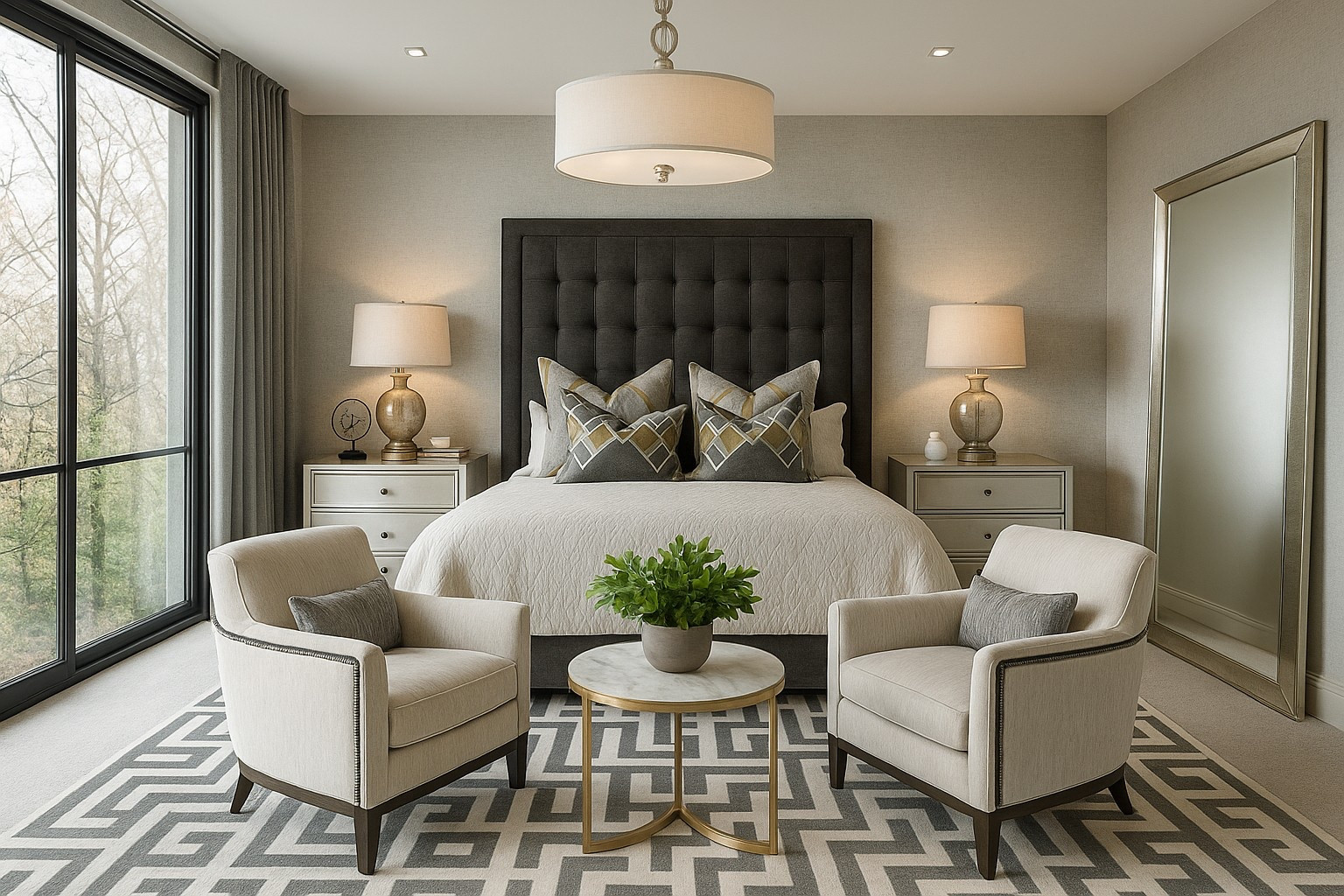 An elegant and comfortable bedroom isn’t just beautiful, it’s a daily retreat for your mind and body. Soft textures, plush seating, and calming neutrals create a serene space that helps you unwind, recharge, and wake up refreshed. Style meets comfort, and sleep becomes a true luxury.

#LTKHome #LTKStyleTip #LTKSaleAlert