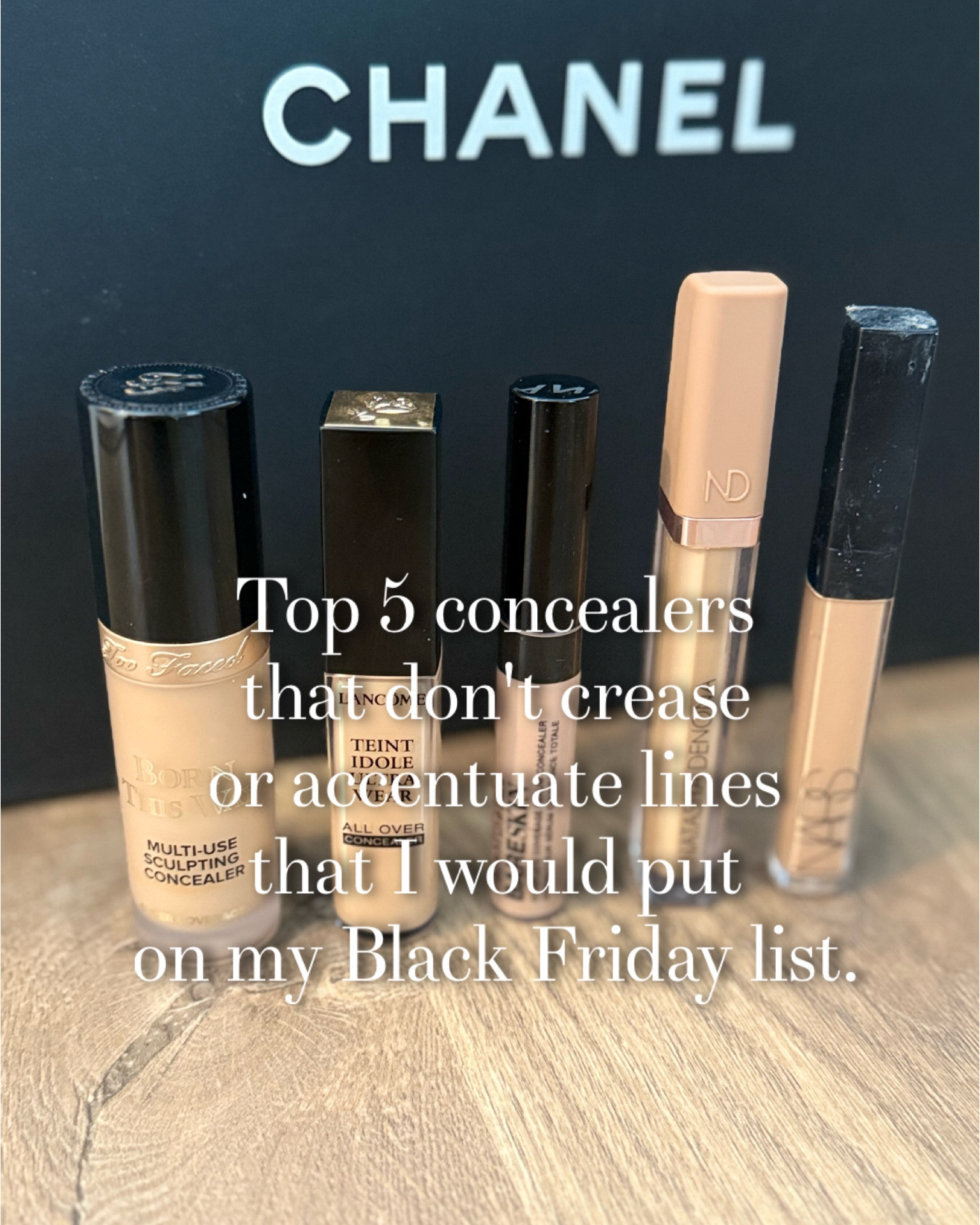 Top 5 concealers that don't crease or accentuate lines that I would put on my Black Friday list.✨🩷

#LTKGiftGuide #LTKOver40 #LTKBeauty