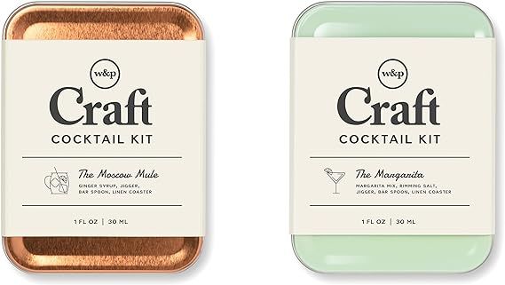 W&P Mule and Margarita Craft, Moscow Mule & Margarita, Portable Drinks on the Go, Carry On Cockta... | Amazon (US)