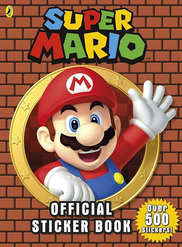 Super Mario Official Sticker Book | Amazon (US)