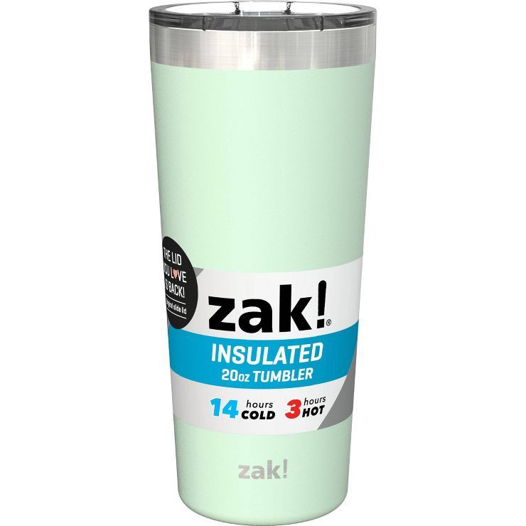 Zak! Designs 20oz Double Wall Stainless Steel Latah Tumbler | Target