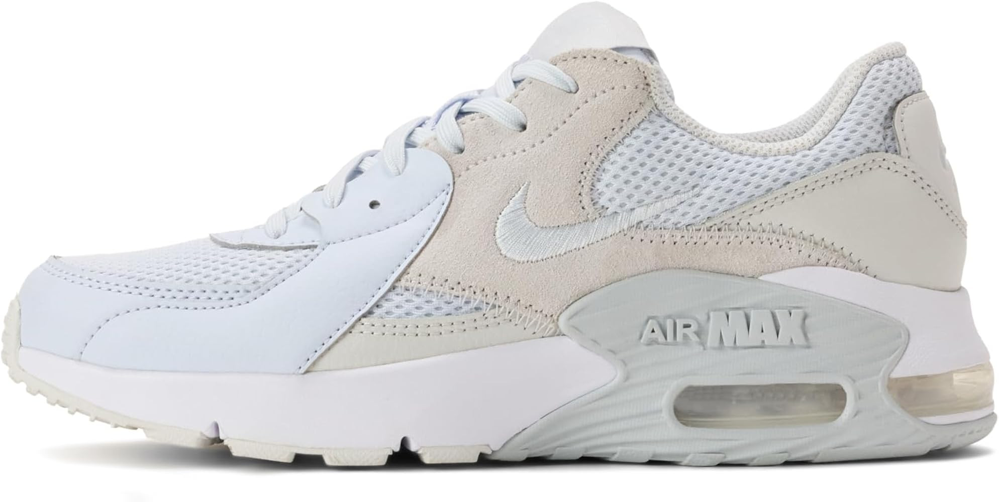 Amazon.com | Nike Women's Air Max Excee Shoes, Summit White/Particle Pink-Pure Platinum, 7.5 | Fa... | Amazon (US)