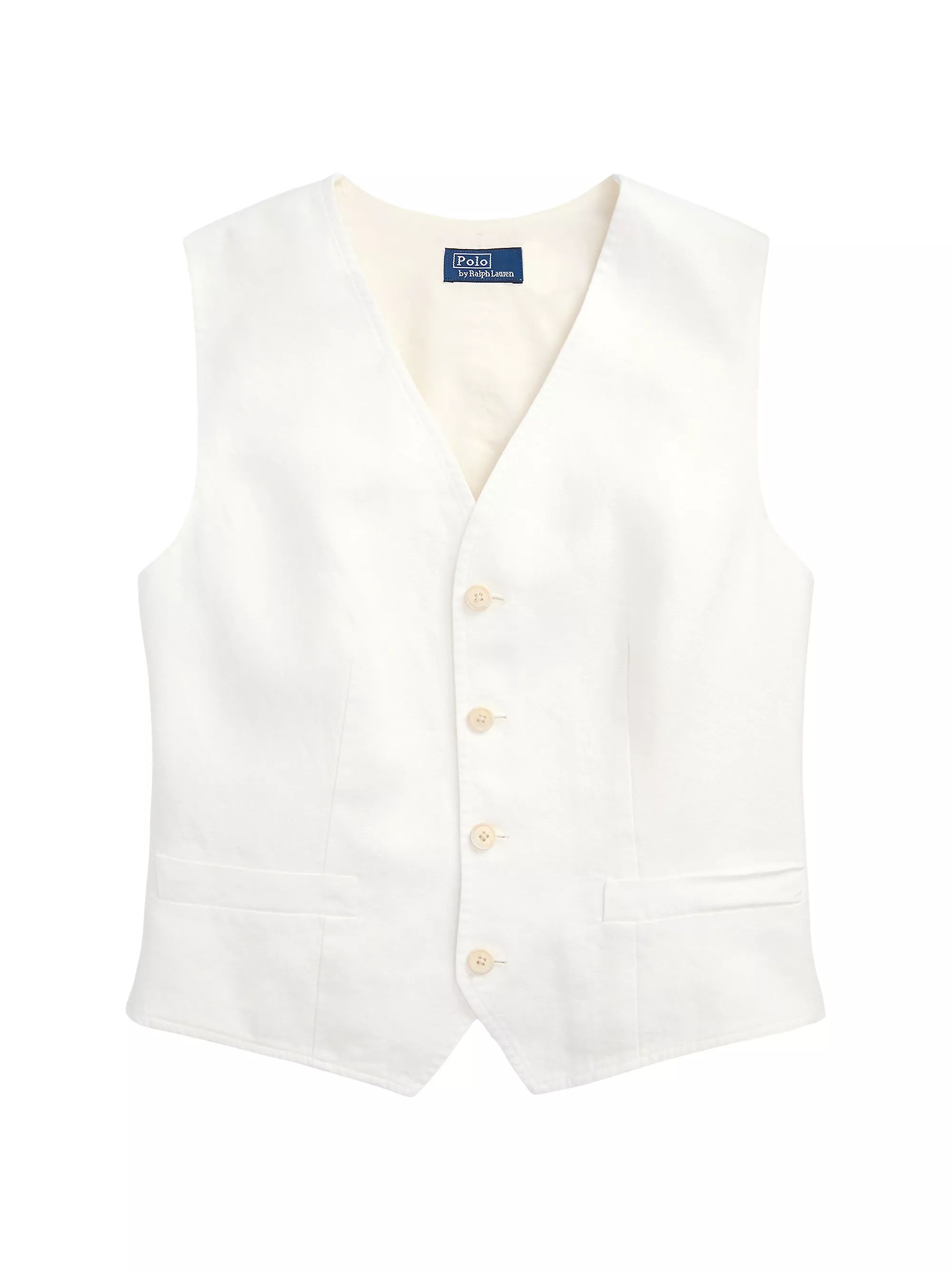 Pauline Linen Vest | Saks Fifth Avenue