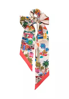 ECHO Positano Silk Ribbon Scarf | Belk