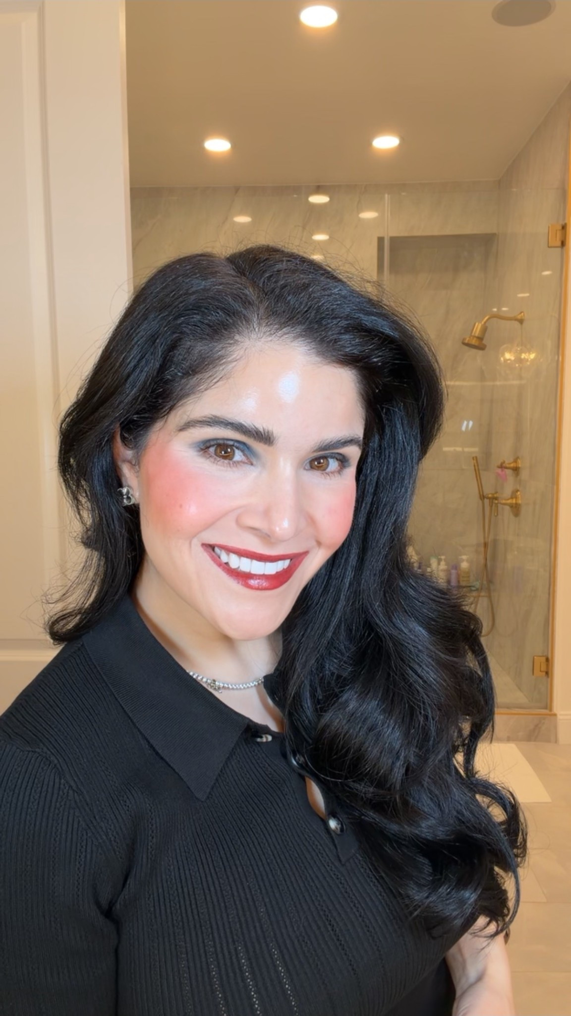 Today’s look by Moroccan oil, Dior lip tint, Mary Phillips foundation, Natasha denona eyeshadow, Dior mascara, Mac blush, Dyson airwrap, maybelline mascara 

#LTKdayinmylife #LTKootd #LTKgrwm