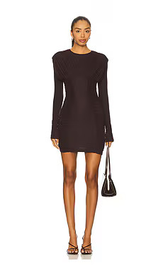 AGOLDE Abbi Dress in Root from Revolve.com | Revolve Clothing (Global)