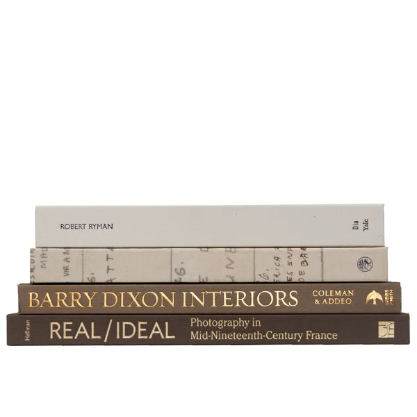 Modern Latte Ombré Colorstak Decorative Book | Wayfair North America