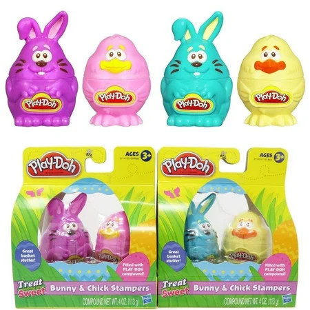 Play-Doh Easter Bunny & Chick Stampers Great Basket Stuffer | Walmart (US)