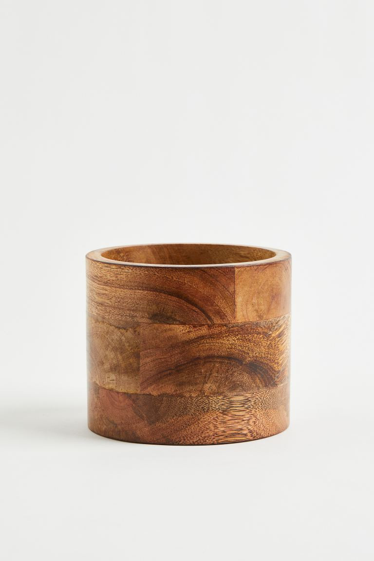 Small Wooden Plant Pot | H&M (US + CA)