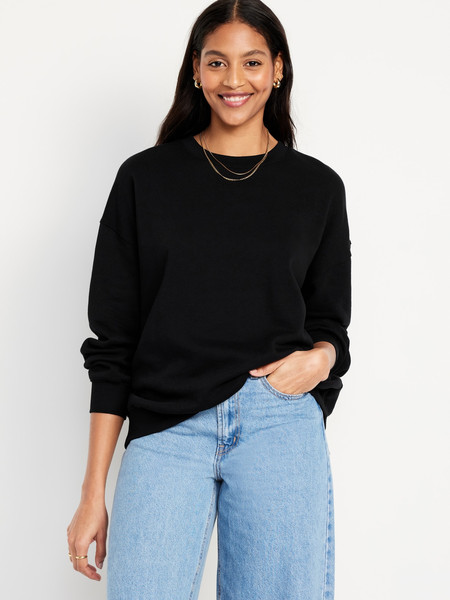 SoComfy Oversized Tunic Sweatshirt | Old Navy (US)