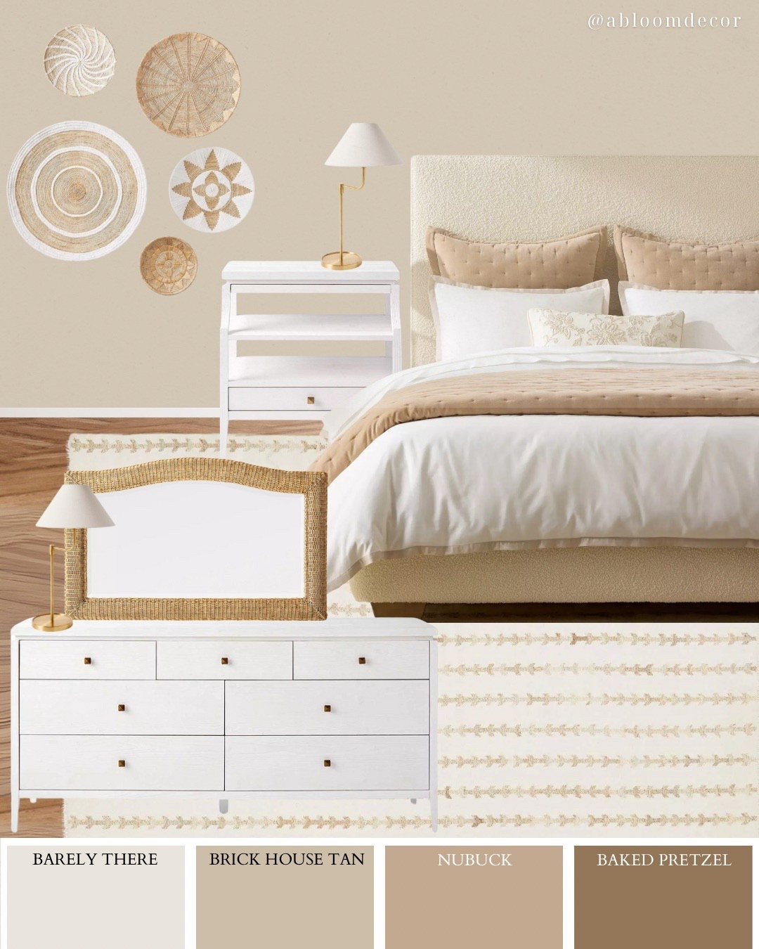 Warm Beige and White Minimalist Bedroom Makeoverr

#LTKHome