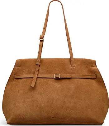 Radley The Christina - Suede Large Ziptop Shoulder Bag | Nordstrom | Nordstrom
