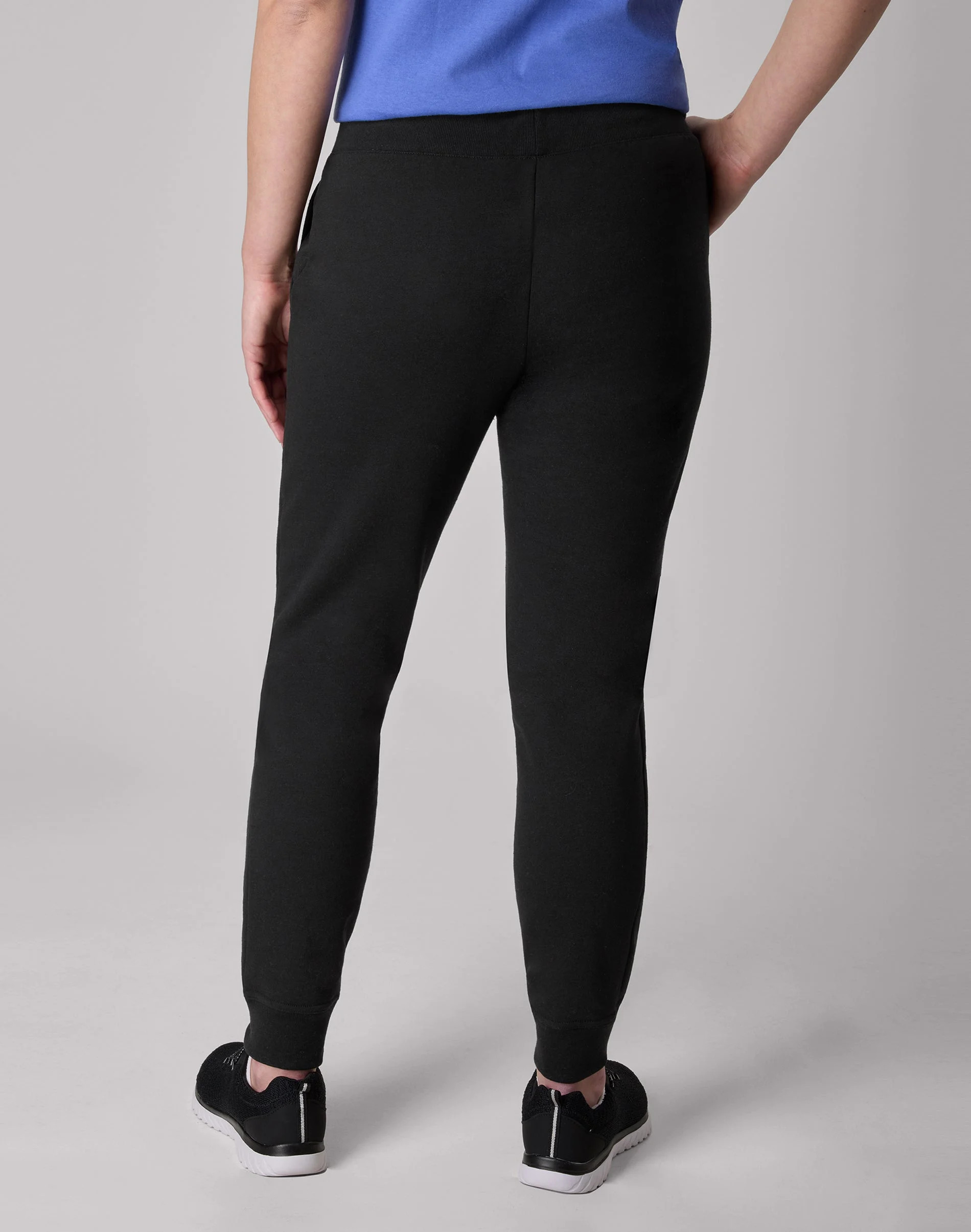 Hanes EcoSmart Women's Fleece Joggers, 29" Ebony M | Walmart (US)