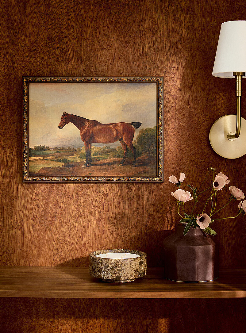 Majesté équestre retro art print | Simons