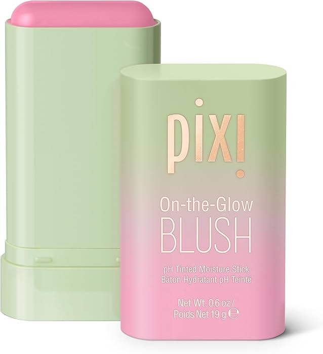 Pixi On-the-Glow Blush - CheekTone, pH Reactive Hydrating Tinted Moisture Blush Stick with Ginsen... | Amazon (US)